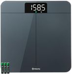 Etekcity Scale for Body Weight, Digital Bathroom Scales for People, Most Accurate to 0.05lb, Bright LED Display & Large Clear Numbers, Upgraded Quality for the Elderly Safe Home Use, 400 lbs