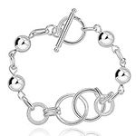 AmDxD Silver Women's Grape Bracelet