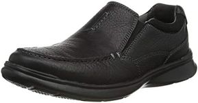 Clarks Men's Cotrell Free Loafer, Black Oily Lea, 10 UK