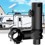 YigoEce Starlink Gen2 Rv Mount with Pipe Adapter RV Lander Short Bracket Accessories for Starlink V2 Dish Starlink Pole Portable Mounting Kit for Installation Range 1.1-1.3’’ for Pole/RVs/SUV/Outdoor