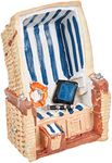 Rayher Polyresin Beach Chair, 11 cm, 9 x 4.5 x 4.4000000000000004 cm, Multicolor, 4 Piece