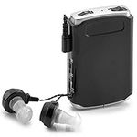 Sound Amplifier - Pocket Sound Voice Enhancer Device with Duo Mic/Ear Plus Extra Headphone and Microphone Set, Personal Sound Amplifier Device by MEDca