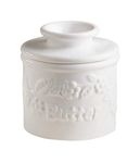 The Original Butter Bell Crock by L. Tremain, Specialty Crocks, Classic - White Raised Floral