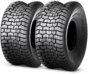 CHEINAUTO 2 Pack 20x8.00-8 Lawn Mower Tires, 20x8x8 20-8-8 Tractor Turf Tire Riding Mowers Tire Golf Cart Tire, 4PR Tubeless, 950lbs Capacity, Set of 2