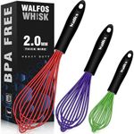 Walfos Silicone Balloon Whisk, Heat