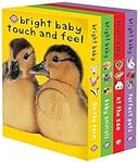 Bright Baby Touch & Feel Boxed Set: On the Farm, Baby Animals, At the Zoo and Perfect Pets