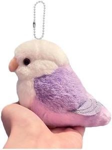 HECOO Cute Lovebirds keychain,Parrot keychain, backpack, handbag keychain pendant gift