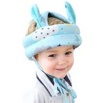 SNOWIE SOFT® Baby Head Helmet, Adjustable Size Baby Learn to Walk Or Run Soft Safety Helmet, Infant Anti-Fall Anti-Collision,for Kids Months~5 Years Old (Multi-Colour 4)