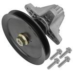 Caltric Spindle Assembly Compatible with Troy-Bilt Mustang XP Pivot S | Troy-Bilt Mustang Z 46 | Craftsman Z6400 | Craftsman Z 530 | Murray M 200-46 | Columbia ZT-S46 KH | 918-05078A 618-05078A