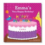 Baby's First Birthday for GIRLS - Personalized Children's Book - I See Me!