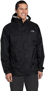 The North Face Men's Venture 2 Jacket, TNF Black/Mid Grey, X-Large