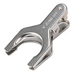 StonyLab Spherical Pinch Clamp, Stainless Steel Spherical Joint Clamp Holder with Screw Type Locking Nut for Laboratory, Size 35