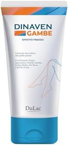 DuLàc, Dinaven Effet Jambes Froides, Crème pour Les jambes à la Diosmine, à l'Escin, au Genêt de Boucher, à la Vigne Rouge, Idéale pour Soulager les Jambes Lourdes, Fabriqué en Italie, 200 ml