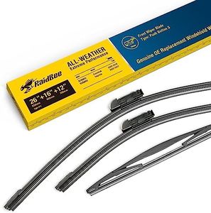 RaidBee Oem Wiper Blades,3 Set Quiet Automotive Replacement Windshield Wiper blades for Subaru Impreza 20-17,Crosstrek 22-18 Front & Rear Windshield Wiper for My Car Top Lock 26"+16"+12-B