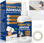 Heavy Duty Construction Adhesive, 10.5 oz Waterproof Tile Adhesive, Versatile Cement Glue for Tile, Concrete, Stone, Wood, Floor, Wall and Granite, Strong Bond, Indoor & Outdoor Use,Construction Glue