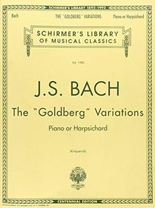 Bach: Goldberg Variations: Schirmer Library of Classics Volume 1980 Piano Solo