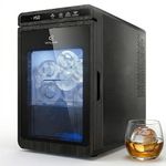 KILIG SP-01 Countertop Sphere Ice Maker–5 Ice Sizes | 2L Capacity | 50mm Sphere Ice | Self-Cleaning | LED Display With Timer | Black