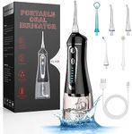 FZCOK Cordless Water Flosser for Teeth Rechargeable - 7 Clean Settings Oral Irrigator Water Dental Flosser for Braces Adults Teeth Cleaning Portable with Long Battery Life, Waterproof