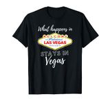 What Happens In Vegas Sin City - Las Vegas T-Shirt