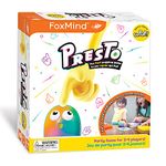 FoxMind Games: Go Pop! Presto, Fidget Popping Game, Family Fun Game, Includes 4 Exclusive Editions, 2 to 4 Players, for Ages 6 and up