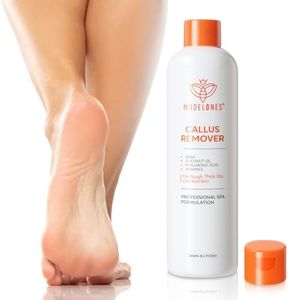 Modelones Callus Remover for Feet, Callus Remover Gel Nail Foot Scrubber for Dry, Cracked & Dead Skin, Extra Strength Pedicure Foot Spa Products, Salon Grade Callus Remover, Pedicure Tools for Feet, 8.1 Oz