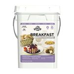 Augason Farms Breakfast Emergency Food Supply 11 lbs 1.8 oz 4 Gallon Pail