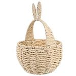 DEARMAMY Easter Basket with Handle,