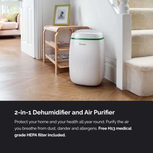 Meaco 12L Dehumidifier and Air Purifier – Compact Home Moisture Control