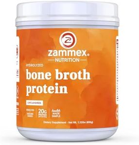 Hydrolyzed Bone Broth Protein Powder - Grass Fed, Pasture Raised | Non-GMO, Paleo Friendly, Gluten Free | Best Value-601 Grams-Great for Weight Management, Digestive System, Healthy Hair & Skin