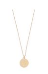Kate Spade New York B Mini Pendant Necklace Gold One Size