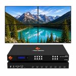 J-Tech Digital ProAV Series Seamless 4x4 HDMI Matrix Switch HDMI Matrix Selector Switcher 2x2 Video Wall Controller with Control4 Driver Available