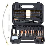 Bore Baby Gun Cleaning Kit Universal Supplies for Rifle Pistol Shotgun with Portable Carrying Case for 12Ga 20Ga .22 5.56 .223 Chamber .243/6MM .270/284-7MM .30/308 357/38 9MM .40 .45