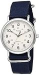 Timex Weekender 40mm Watch, Blue/Cr