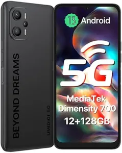 UMIDIGI F3 Pro 5G Unlocked Cell Phone, Android 13, 12(6+6) GB+128GB, 48MP Main Camera, 6.6" FHD+ Display, Octa-Core Processor, 6000mAh Battery, Dual 5G, NFC