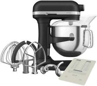 KitchenAid 6.6L Bowl Lift Artisan Mixer Cast Iron Black (5KSM70SHXBBK)