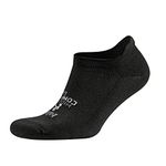 Balega Hidden Comfort Performance No Show Athletic Running Socks for Men and Women (1 Pair), Black, Large, UK Shoe Size: 11-13