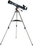Celestron – AstroMaster LT 70AZ Refractor Telescope – Easy-to-Use Telescope for Beginners with Full-Height Tripod Included – Bonus Astronomy Software Package