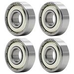 MAPLE ACE 608-ZZ Ball Bearing 8x22x7mm 608 ZZ Metal Shielded (PCs 4)