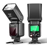 NEEWER Upgraded NW645II-C TTL Flash Speedlite, GN58 HSS Flashlight Speedlight Compatible with Canon EOS R6 R5 R3 R M6 850D 800D 760D 750D 650D 600D 7D Mark II 7D 6D Mark II 6D 5D Mark IV/III