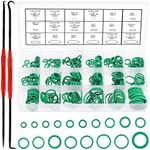 Swpeet 270Pcs Green Nitrile Rubber 