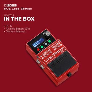 BOSS RC-5 Loop Station Guitar Pedal – Compact Looper Effects