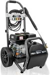 Hyundai 3400psi / 234 bar Petrol Pressure Washer, 9L/min, 7hp, 210cc with 10m Hose & Detergent Tank with 3 Year warranty