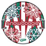 Wham-O Snowboogie Air Disc 26" | Circular Single Rider Snow Foam Sled | PE Foam Core Sled with Soft Handles | Slick Bottom for Speed & Control | Snow Sledding for Adults & Children | Holidays & Winter