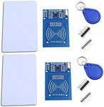 DIGISHUO 2 PCS MFRC-522 RC522 Module Kit RFID NFC Reader RF IC Card Inductive Sensor Module Kit Compatible with Arduino Module with S50 NFC Card/NFC Key Ring/Pin