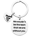 Boss Coach Thank You Keyring Team Gift Best Manager Gifts We Wouldn't Be The Team That We Are Without You Keyring Thank You Basketball Soccer Baseball Swimming Coach Gift Keyring Leader gifts