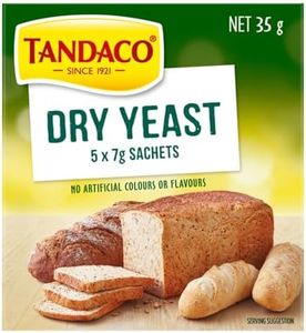 Tandaco Dry Yeast Sachets Cooking Ingredients 7g (pack of 5)