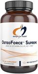 Designs for Health OsteoForce Supreme - Premium Bone Support Supplement with Basic Milk Protein (MBP) - Calcium Malate, Magnesium, Zinc Chelate, 2000 IU Vitamin D, VIT K - Non-GMO (180 Capsules)