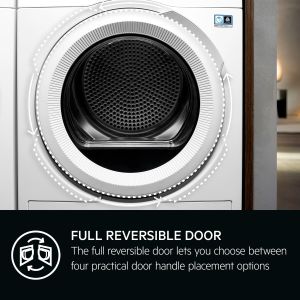 AEG 9kg Heat Pump Dryer – White