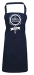 Edward Sinclair | KING OF THE PIZZA OVEN | White Print | Navy Apron