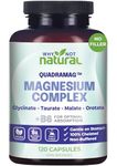 4-in-1 Magnesium Complex Supplement - Glycinate, Taurate, Malate, Orotate Blend Capsules